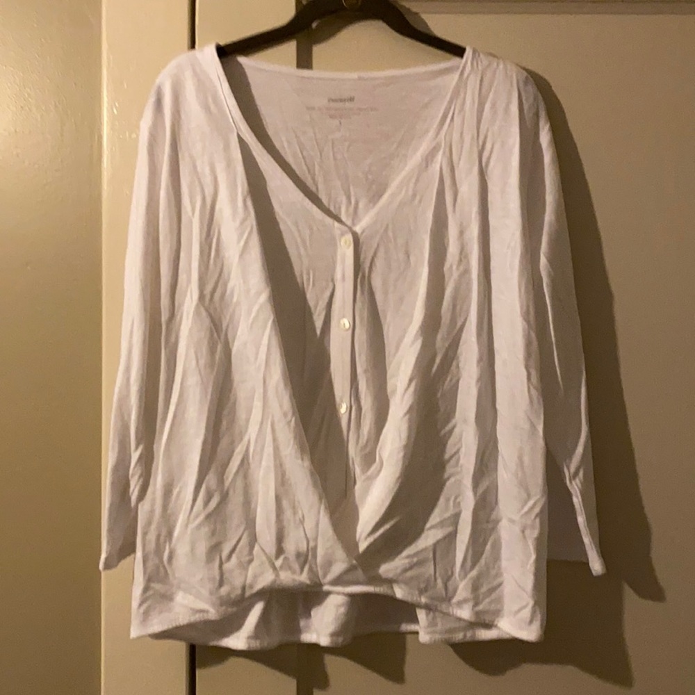 NWOT J. Jill Pure Jill cotton top.  Never worn!